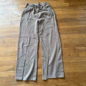 Abercrombie & Fitch Brown Wide Leg Sweatpants Size S